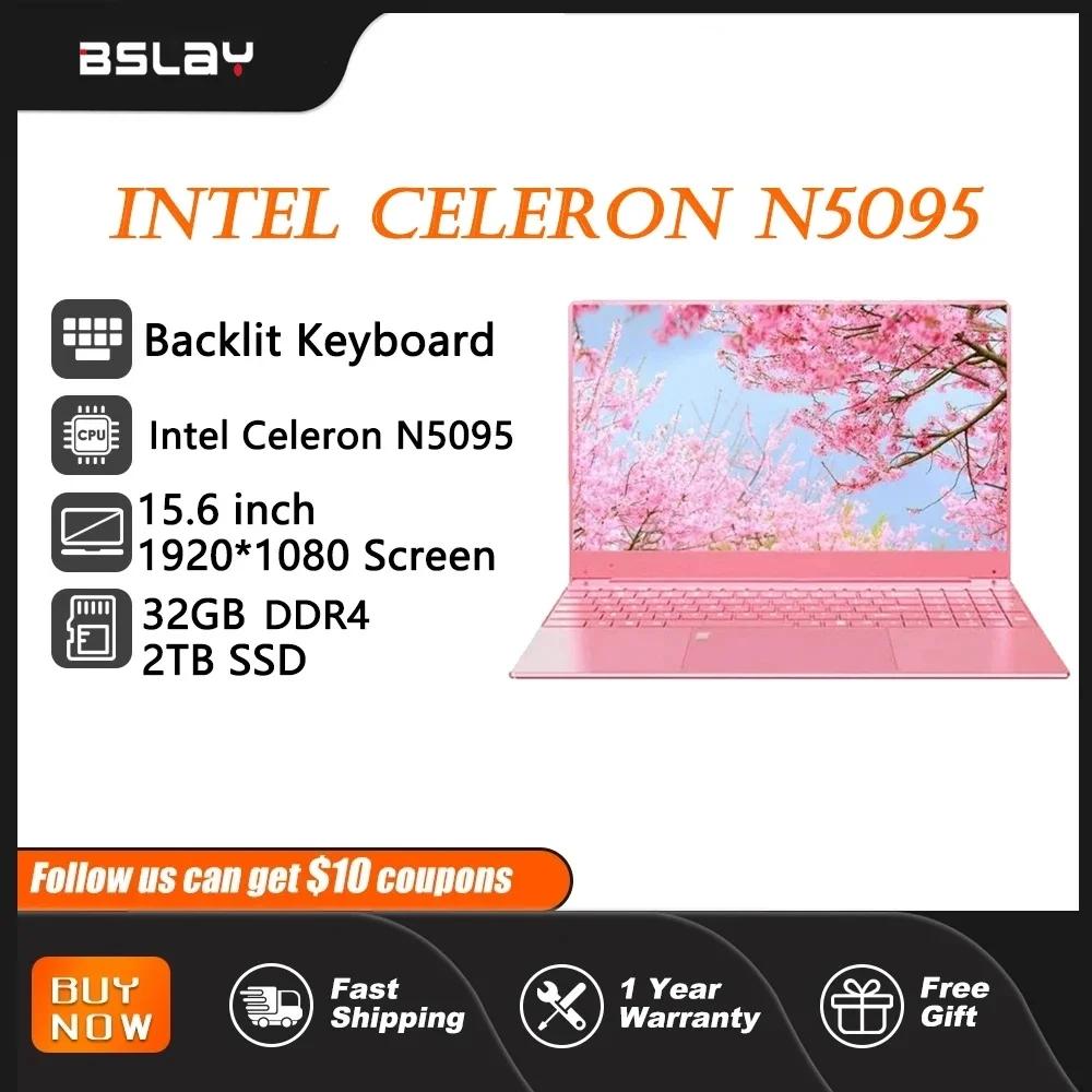HD ī޶ Ʈ Űе   ޴ ǻ Ʈ,   N5095, 32GB DDR4 2TB SSD,  11, 15.6 ġ